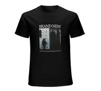 The Devil and God Are Raging Inside Me T-Shirt Graphic Printed tee Shirt Mens T Shirt Black S