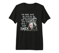 The Devil Saw Me with My Head Down Thought He'd Won Knights Camiseta Premium