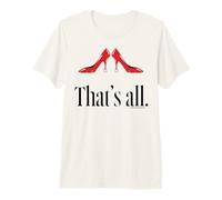 The Devil Wears Prada 2 That's All Red High Heel Pitchfork Camiseta Premium