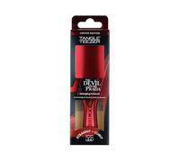 The Devil Wears Prada and Tangle Teezer The Ultimate Detangler™ Mini Cepillo para pelo - Cepillo desenredante para cabellos lisos a rizados -Tamaño viaje - Acabado rojo metálico en edición limitada