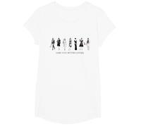 The Devil Wears Prada Andy Sachs Same Andy, Better Clothes Camiseta, Niñas, Blanco, M