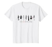 The Devil Wears Prada Andy Sachs Same Andy, Better Clothes Camiseta, Niños, Blanco, 4 años