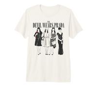 The Devil Wears Prada Andy Sachs Various Looks Red Lipstick Camiseta Premium