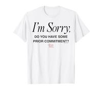The Devil Wears Prada Do You Have Some Prior Commitments? Camiseta