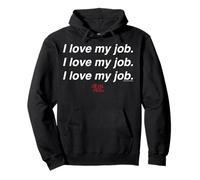 The Devil Wears Prada I Love My Job Text Stack Sudadera con Capucha