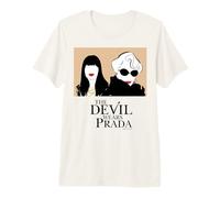 The Devil Wears Prada Miranda and Andrea Title Logo Camiseta Premium