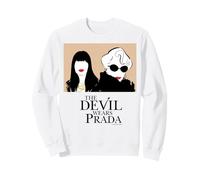 The Devil Wears Prada Miranda and Andrea Title Logo Sudadera