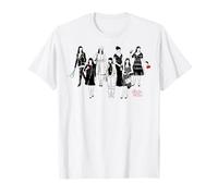 The Devil Wears Prada Red Lips Simple Group Shot Camiseta