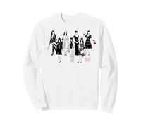 The Devil Wears Prada Red Lips Simple Group Shot Sudadera