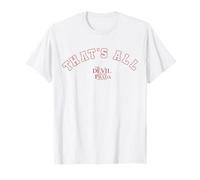 The Devil Wears Prada That's All Collegiate Bold Letters Camiseta