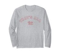 The Devil Wears Prada That's All Collegiate Bold Letters Manga Larga