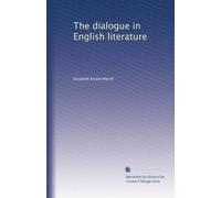 The dialogue in English literature
