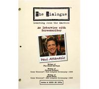 The Dialogue: Learning From the Masters: An Interview With Screenwriter Paul Attanasio [USA] [DVD]