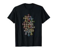 The Diamonds Cross Colorful Camiseta