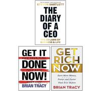 The Diary of a CEO, Get Rich Now, Get It Done Now 3 Books Collection Set