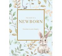 The Diary of a Newborn (Blue): Baby Log Book for New Parents to Track Feedings, Sleep, Medications, Temperature Checks, Milestones & Memories | Journal for Newborn Care | 8.5x11 Inches, 233 Pages