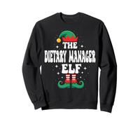 The Dietary Manager Elf Funny Christmas Matching Family Sudadera
