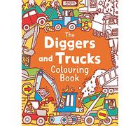 The Diggers and Trucks Colouring Book (Buster Activity) [Idioma Inglés]