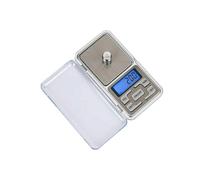 The digital pocket scale has a capacity of 500g / 0.01g