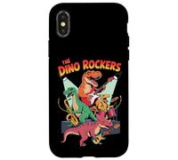 The Dino Rockers - Música divertida de la banda de dinosaurios Carcasa para iPhone X/XS