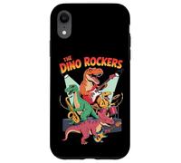 The Dino Rockers - Música divertida de la banda de dinosaurios Carcasa para iPhone XR