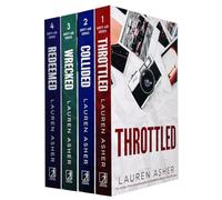 The Dirty Air Series 1-4 Books Collection Set By Lauren Asher (Throttled, Collided, Wrecked & Redeemed)