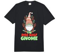 The Disc Golf Gnomo Navidad Frisbee Golf Player Comfort Colors Adult Heavyweight T-Shirt