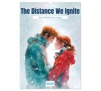 The Distance We Ignite (Wandkalender 2026 DIN A3 hoch), CALVENDO Monatskalender: Wenn Rivalen Feuer fangen