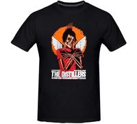 The Distillers - Camiseta punk de manga corta para hombre, cuello redondo, unisex, de algodón puro, color negro, Negro, XL