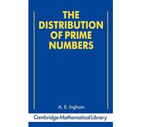 The Distribution of Prime Numbers: 30 (Cambridge Mathematical Library)