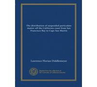 The distribution of suspended particulate matter off the California coast from San Francisco Bay to Cape San Martín