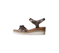 The Divine Factory Sandalias 'Kompensationssandalen mit Riemchen' grafito 41 EUR