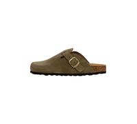 The Divine Factory Zapatos abiertos 'Boreal-Lederpantoletten' caqui 40 EUR