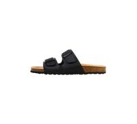 The Divine Factory Zapatos abiertos 'Noga Mistral Edge Leder-Pantoletten' negro 40 EUR