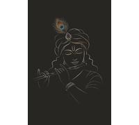 The Divine Flute: Krishna Journal Notebook: Embrace Peace and Mindfulness | 6x9 inches |100+ Premium Pages | Designed for Spiritual Growth, Daily Gratitude, and Creative Reflection...