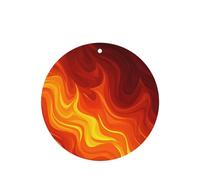 The division of flame - Juego de 4 tarjetas aromáticas para colgar en el armario, baño, ambientadores de coche, de larga duración