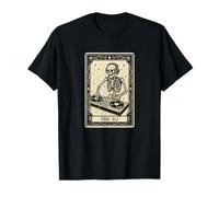The DJ Tarot Card Disc Jockey Halloween Spooky Gothic Witchy Camiseta