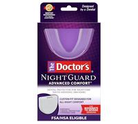 The Doctor's Advanced Comfort NightGuard | 1 protector dental y funda | Protector dental para moler dientes nocturnos