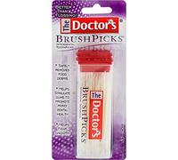 The Doctor's BrushPicks Palillos de dientes interdentales | 120 púas por paquete | (6 unidades)