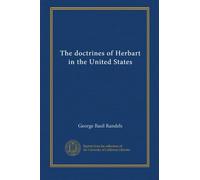 The doctrines of Herbart in the United States