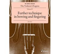 The doflein method - volume 4 violon: The Violinist's Progress. Further technique in bowing and fingering chiefly in the first position. Violin.