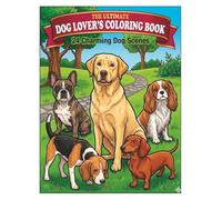 The Dog Breeds Coloring Book for Adults and Dog Lovers: 24 Cute and Detailed Dog Portraits Featuring Golden Retrievers, Corgis, Bulldogs, Poodles & More