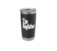 The Dog Father American Staffordshire Terrier Amantes Vaso térmico de acero inoxidable de doble pared