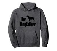 The Dog Father - Bull Terrier Dog Dad - El Mejor papá de Perros de Todos los Tiempos Sudadera con Capucha