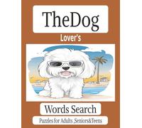 The Dog Lover's Word Search: Puzzles For Adults, Seniors &Teens