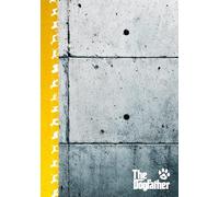 The Dogfather: Dog Dad Notebook - 120 pages (7x10)