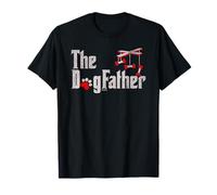 The DogFather, Funny Dog Dad Fathers Day and Christmas Camiseta