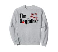 The DogFather, Funny Dog Dad Fathers Day and Christmas Sudadera