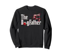 The DogFather, Funny Dog Dad Fathers Day and Christmas Sudadera