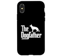 The DogFather, Pastor Alemán Dog Dad, Best Dog Daddy Ever Carcasa para iPhone X/XS